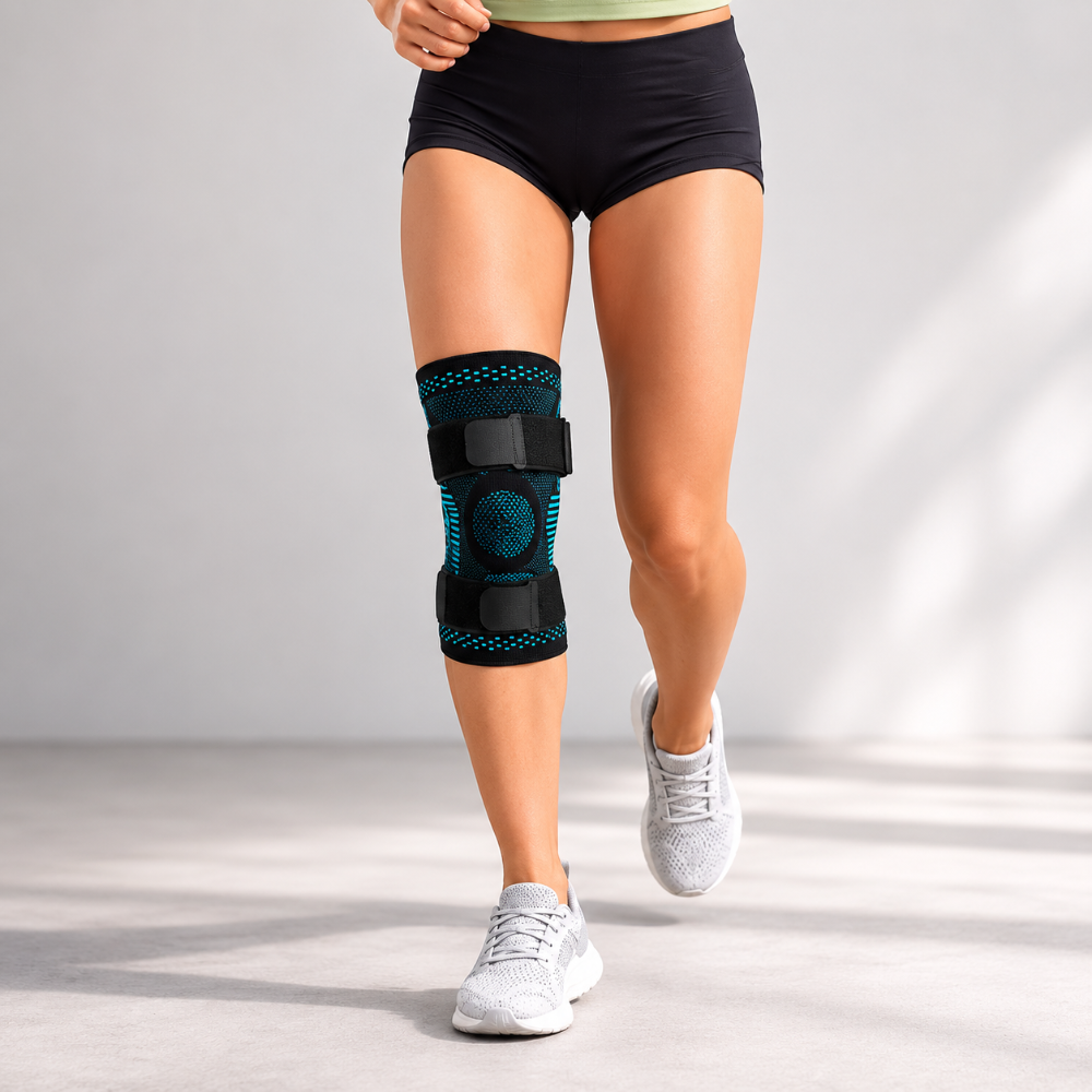 Fascia per ginocchio sportiva Ortesi per ginocchio Compressione Stabilizzazione