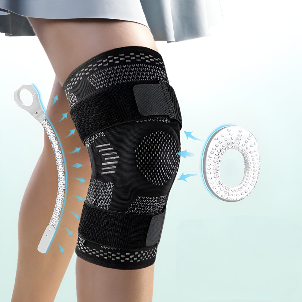 Fascia per ginocchio sportiva Ortesi per ginocchio Compressione Stabilizzazione
