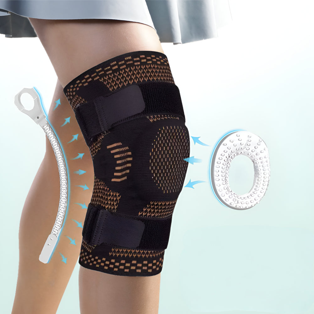 Fascia per ginocchio sportiva Ortesi per ginocchio Compressione Stabilizzazione