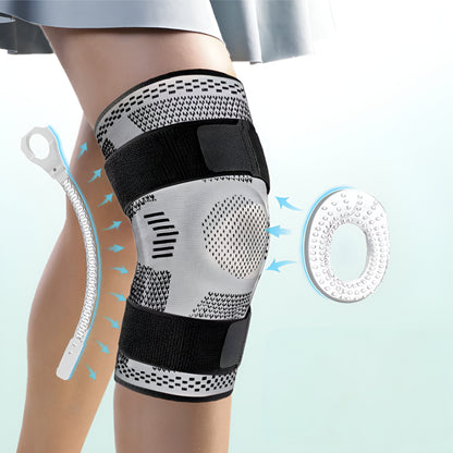 Fascia per ginocchio sportiva Ortesi per ginocchio Compressione Stabilizzazione