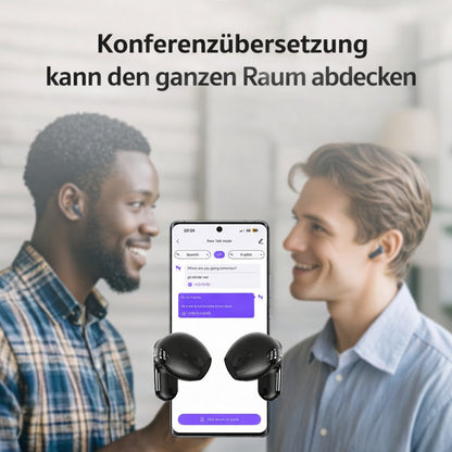 Headphones Translator Wireless Touch Control Voice Recognition