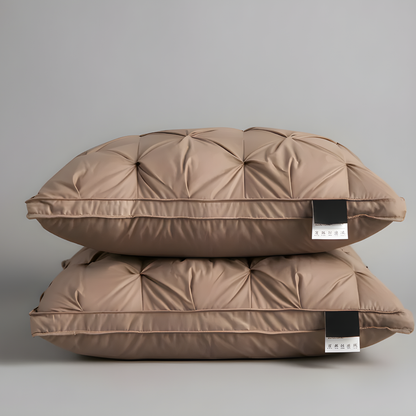 Kopfkissen Daunen Weich Schlafkomfort Luxuriöses Bettkissen