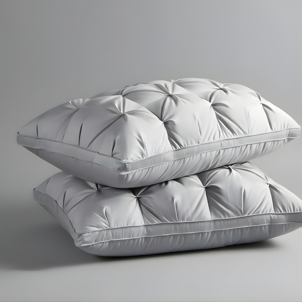 Kopfkissen Daunen Weich Schlafkomfort Luxuriöses Bettkissen