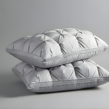 Kopfkissen Daunen Weich Schlafkomfort Luxuriöses Bettkissen