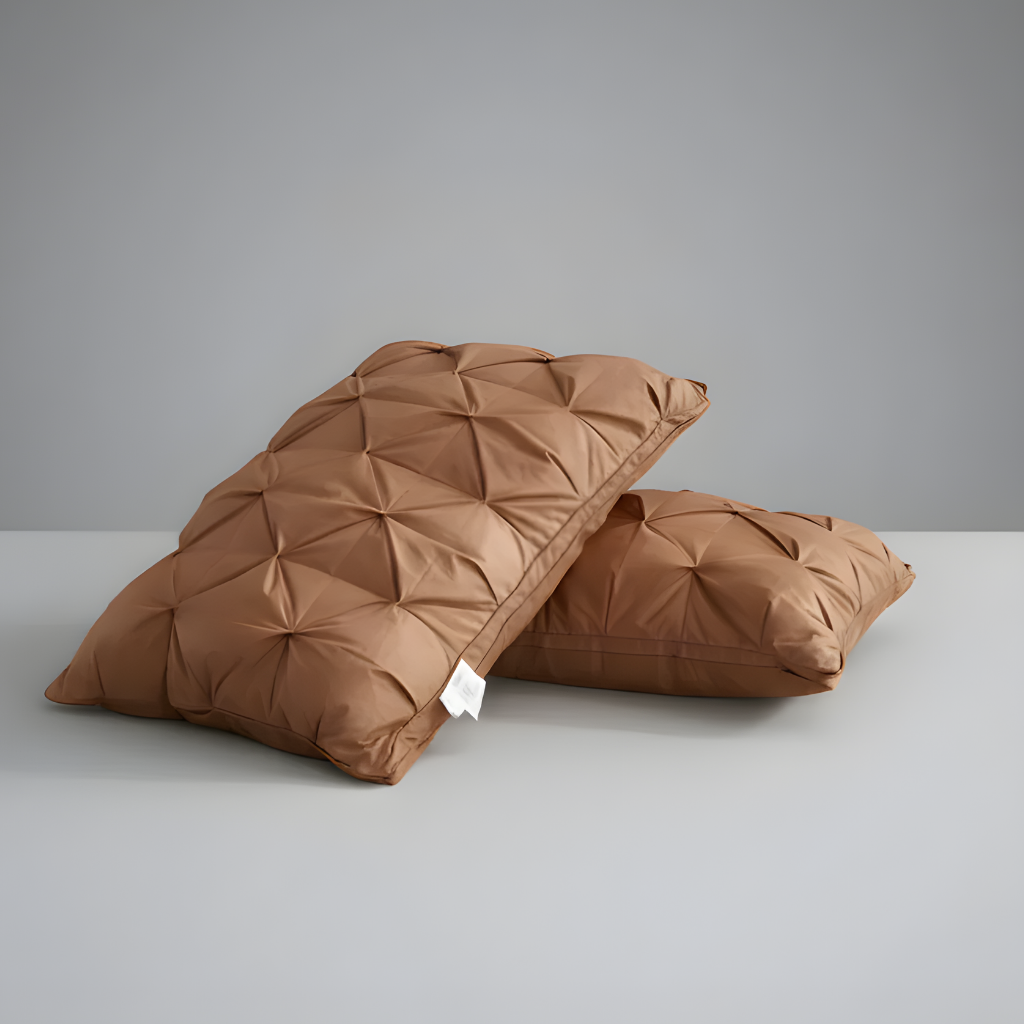 Kopfkissen Daunen Weich Schlafkomfort Luxuriöses Bettkissen