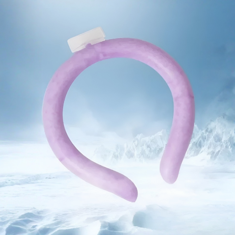 Anillo refrigerante para cuello Enfriador portátil inmediato Deporte al aire libre
