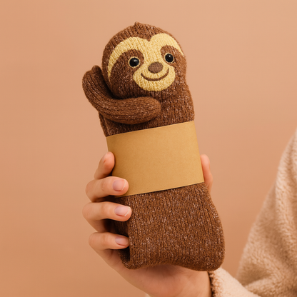 Kuschelsocken Unisex Winter Warm Weich Tiermotiv Haussocken