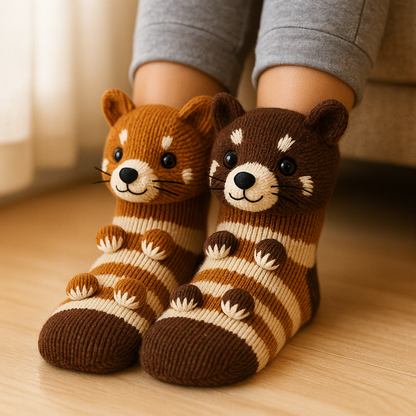 Slipper Socks Winter Unisex Indoor Grip Design