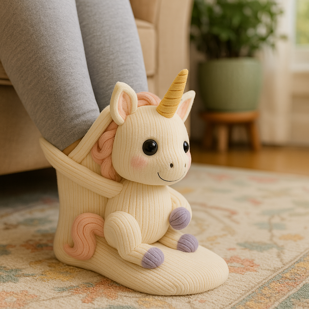 Slipper Socks Winter Unisex Indoor Grip Design