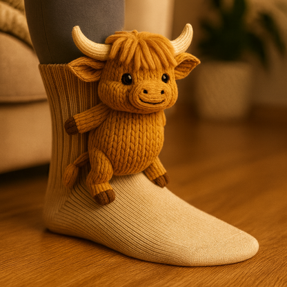 Slipper Socks Winter Unisex Indoor Grip Design