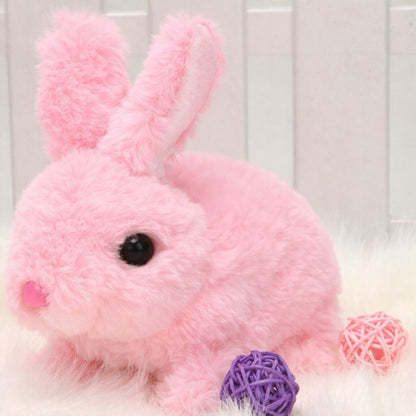 Peluche lapin interactive réaliste jouet