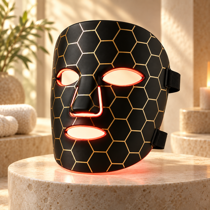 LED Gesichtsmaske Für Hautpflege Anti Aging Behandlung