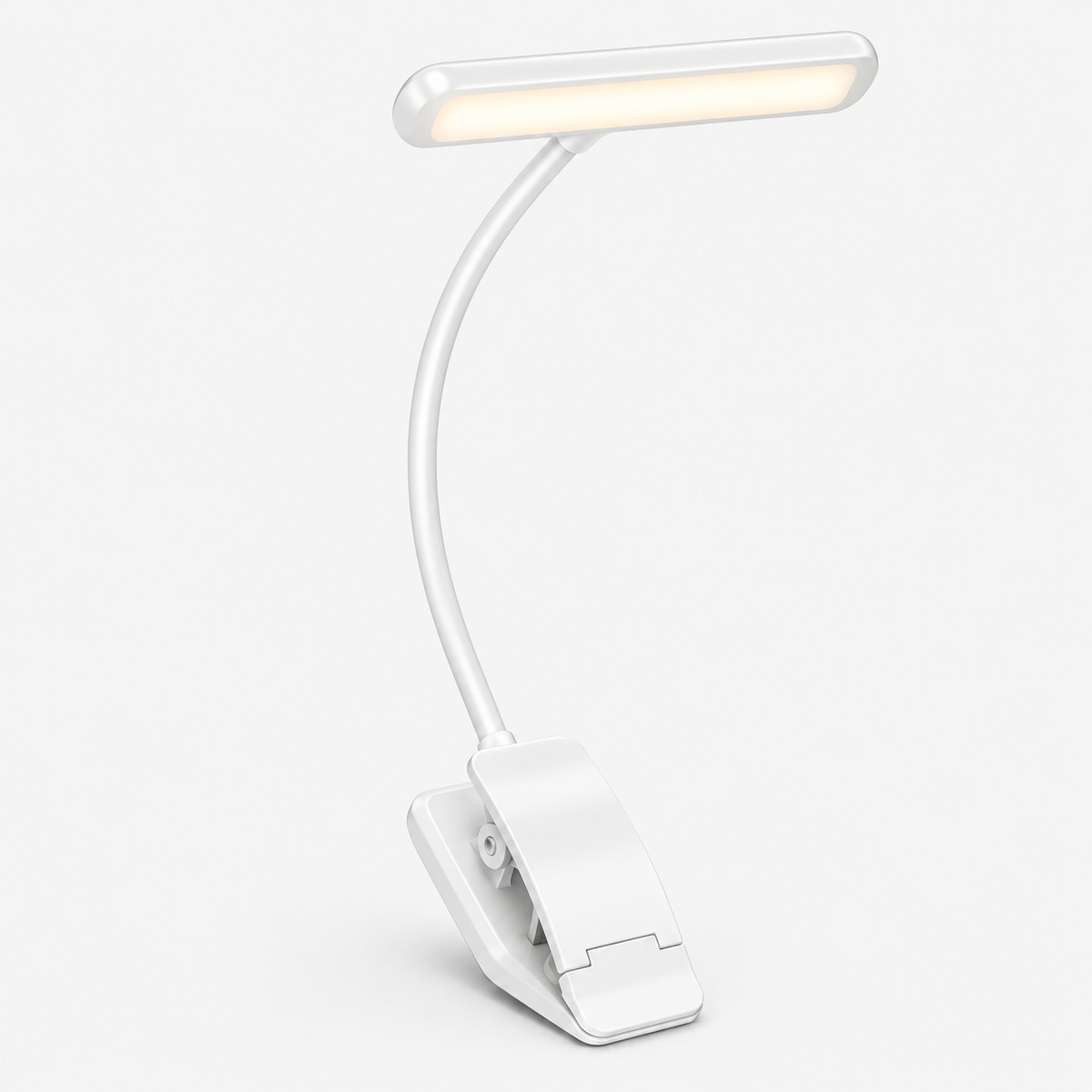LED Leselampe Mit Clip Dimmbare USB Flexibel Und Tragbar
