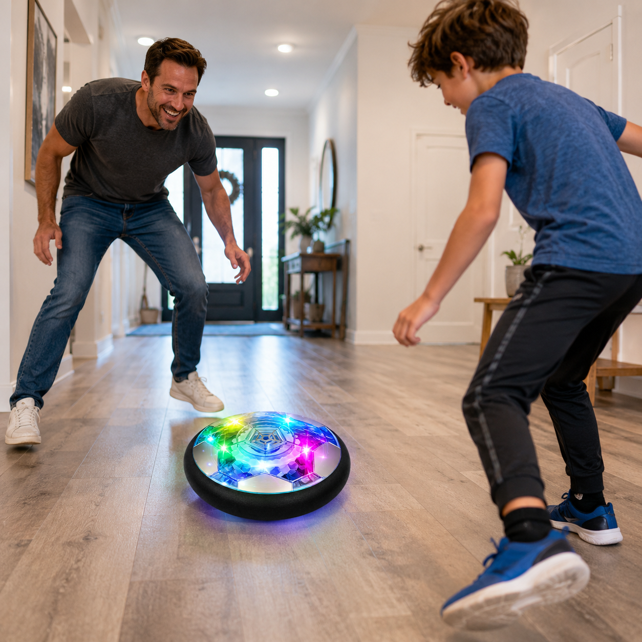 LED Luftkissen Ball Schwebender Kinder Spielzeug