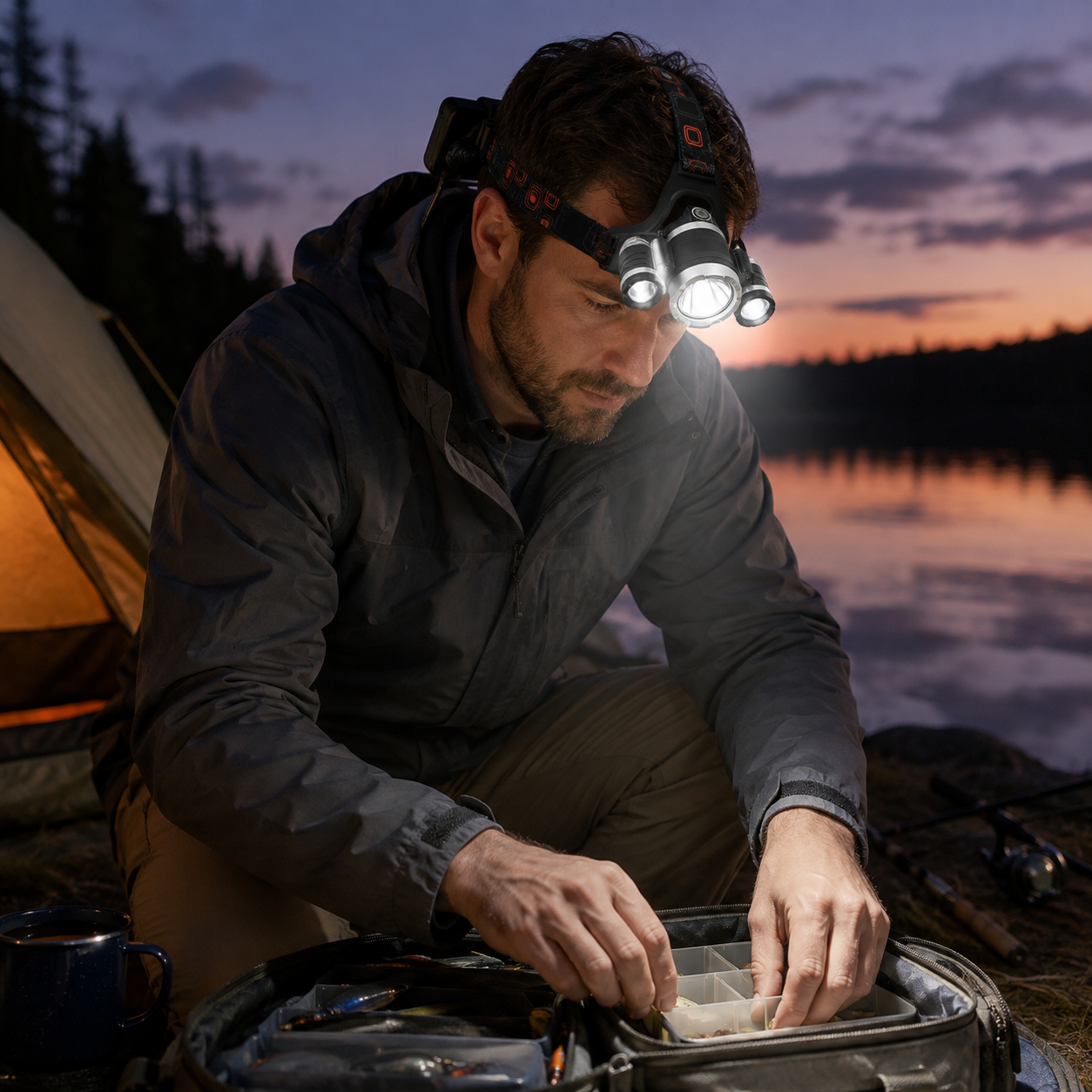 LED Pandelampe Für Outdoor Aktivitäten Starke Leuchte