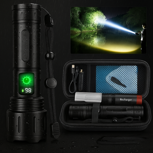 LED Taschenlampe Aluminium Wasserdicht Outdoor