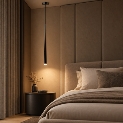 LED Technologie Pendelleuchte Moderne Schlafzimmer