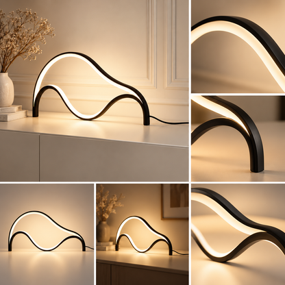 LED Tischleuchte Moderne Tischlampe Für Sideboard Warmweiß
