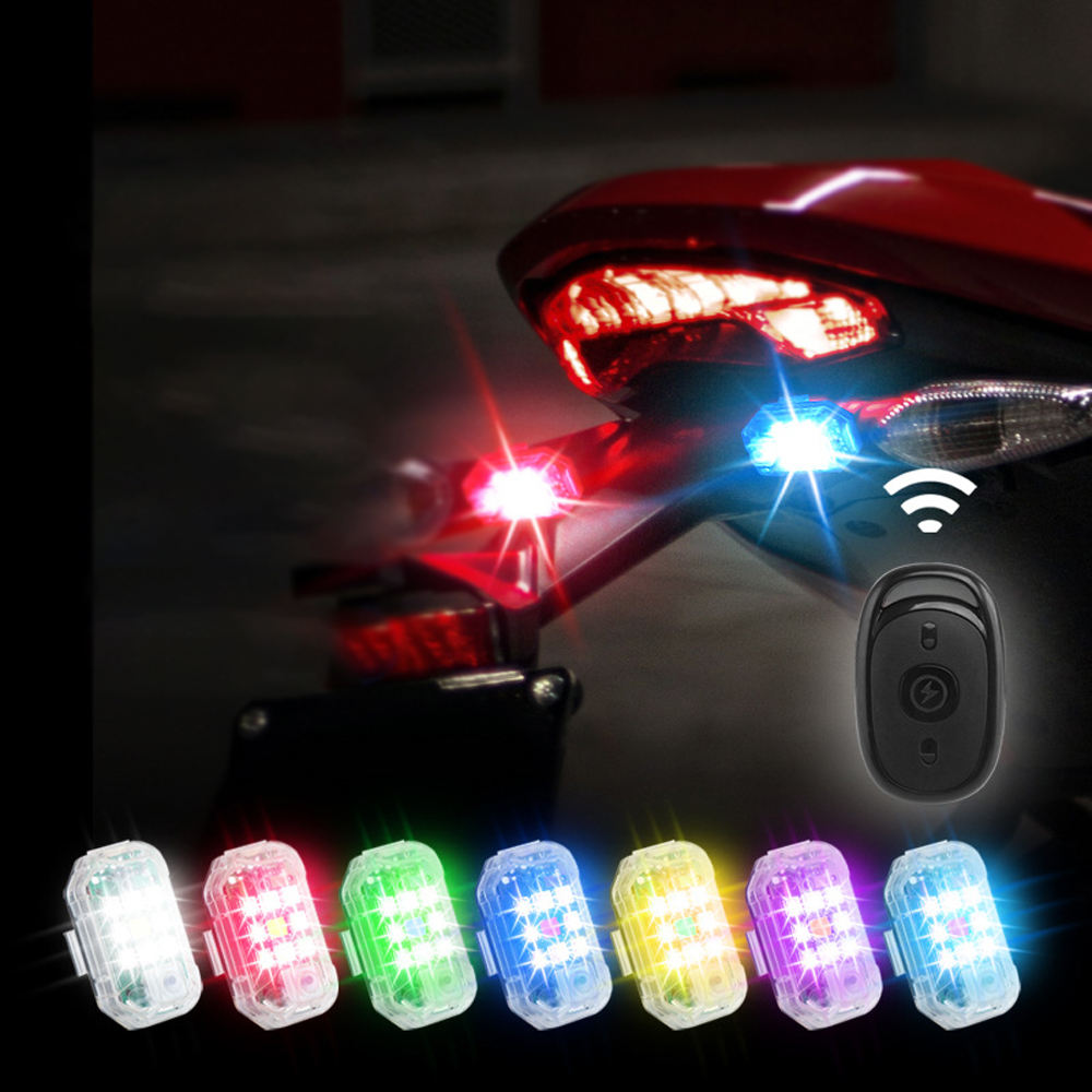 LED Warnleuchte Fernbedienung Blinklicht Fahrzeug Beleuchtung