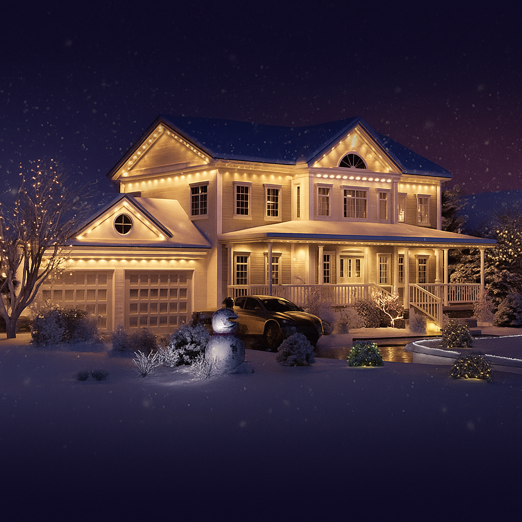 LED Außenbeleuchtung Smart RGB Licht Wasserdicht Hausdekoration