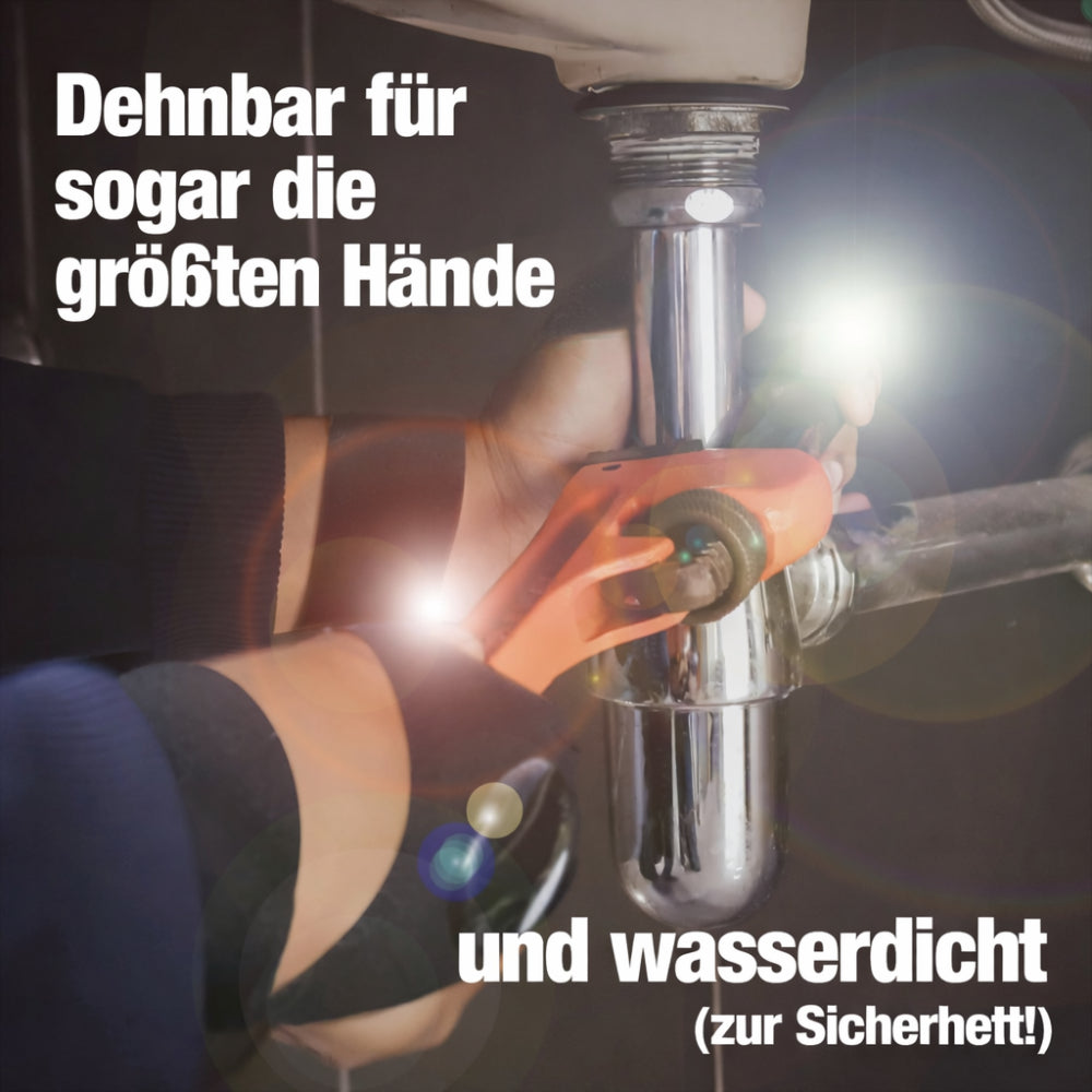 LED Gloves Flashlight Function Finger Light Work Outdoor DIY