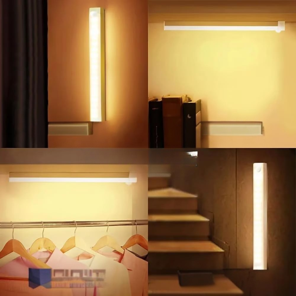 Wall Light Modern Motion Sensor Rechargeable Magnetic Cabinet Lamp