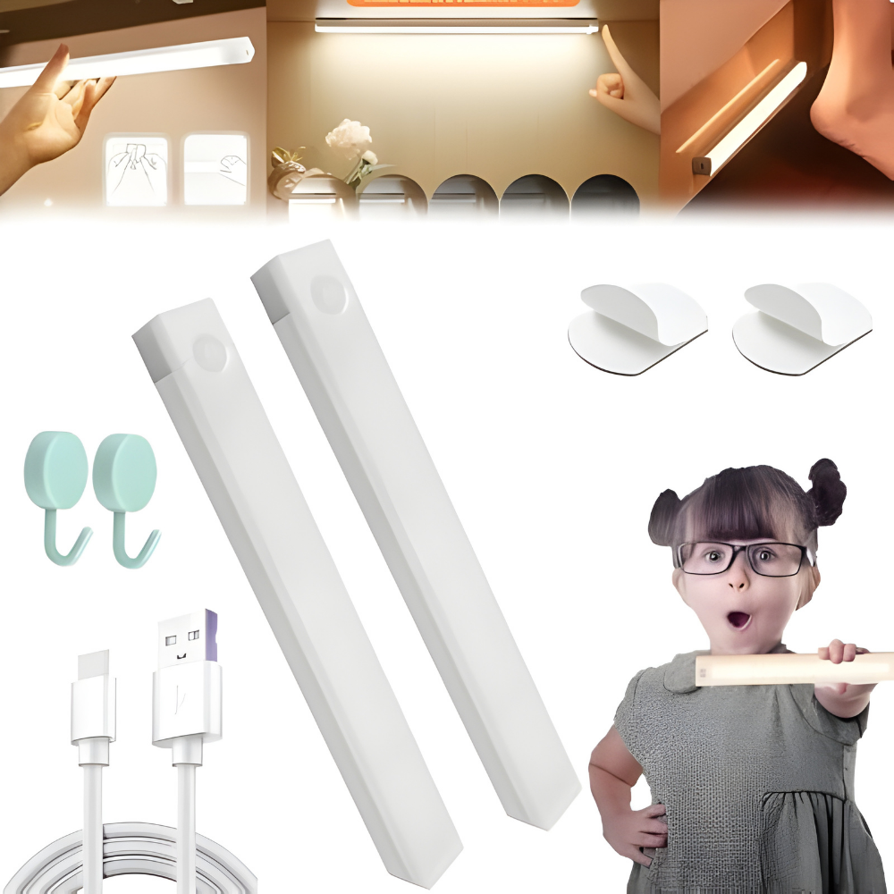 Wall Light Modern Motion Sensor Rechargeable Magnetic Cabinet Lamp