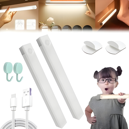 Wall Light Modern Motion Sensor Rechargeable Magnetic Cabinet Lamp