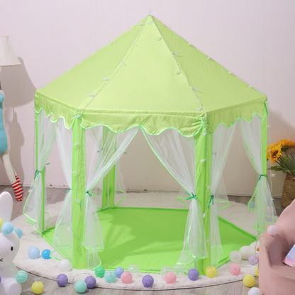 Catena Luminosa LED Tenda per Bambini Tenda da Gioco Principessa Interno Esterno