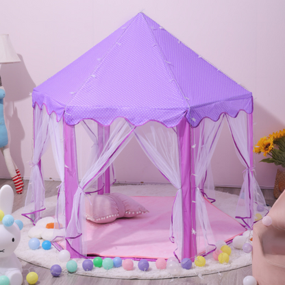 Catena Luminosa LED Tenda per Bambini Tenda da Gioco Principessa Interno Esterno