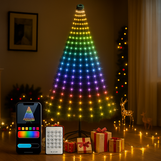 LED string lights Christmas smart app control indoor outdoor light
