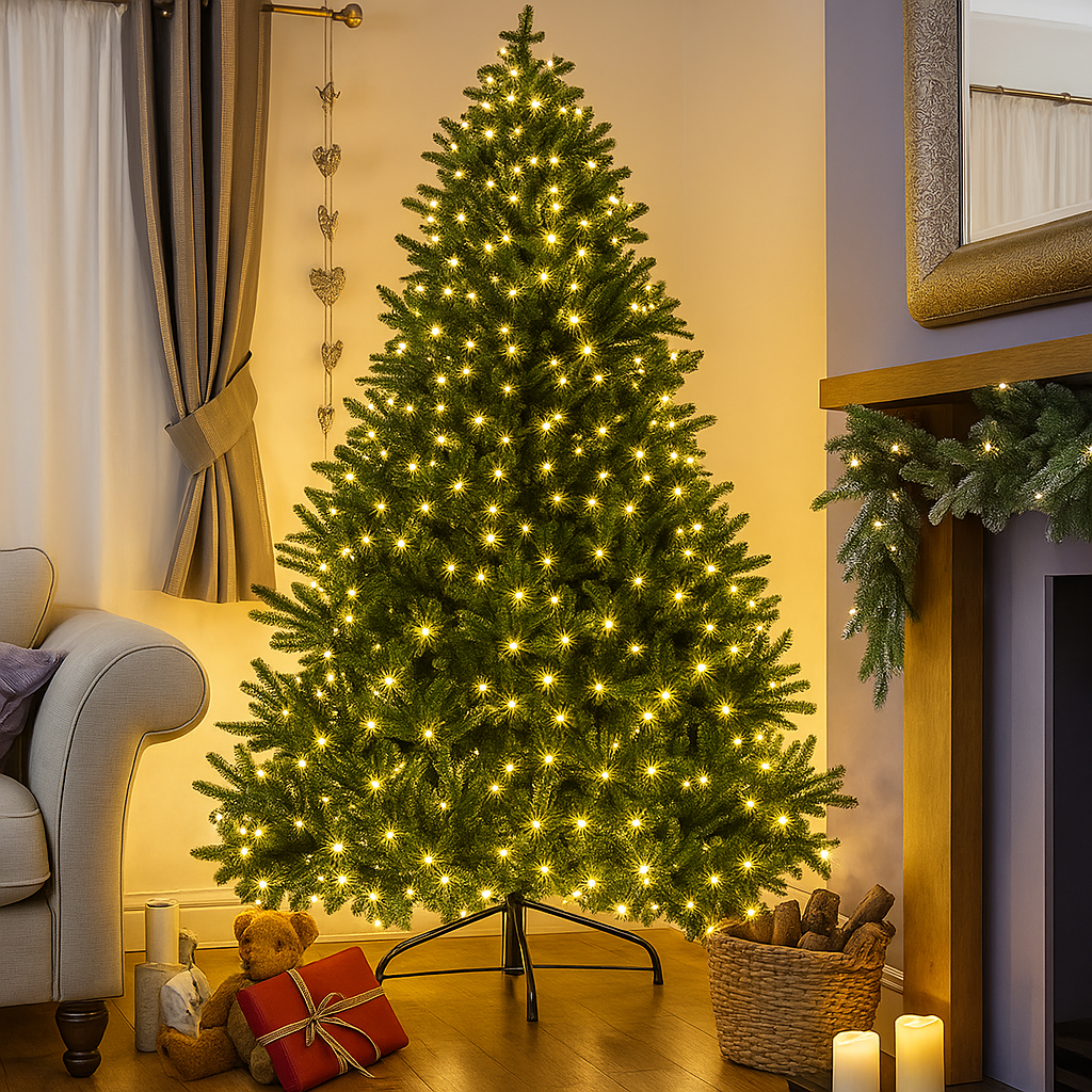 LED Lichterkette Weihnachten Smart App Steuerung Innen Außen Licht