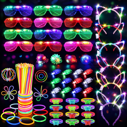 LED Party Accessories Glow Set Light-Up Accessories Events