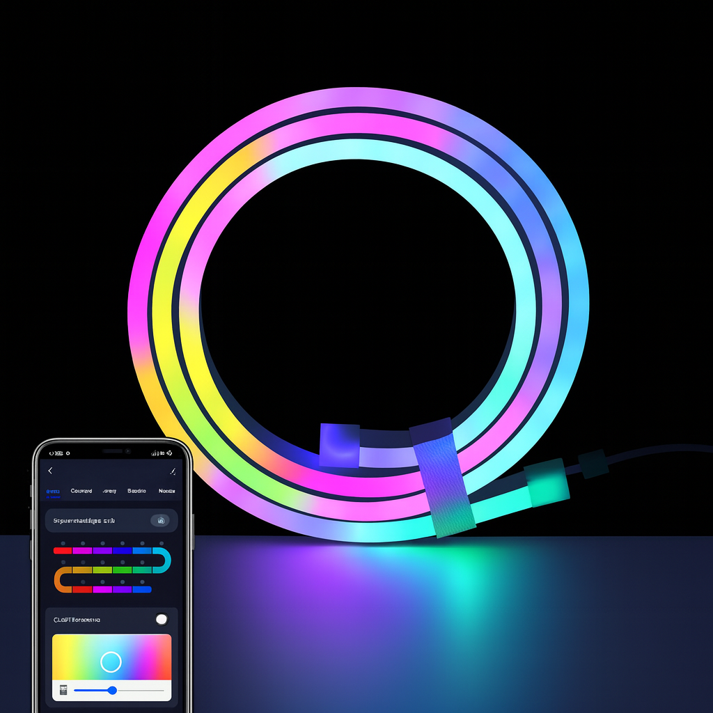 LED Streifen Smart Flex Design App Steuerung Beleuchtung