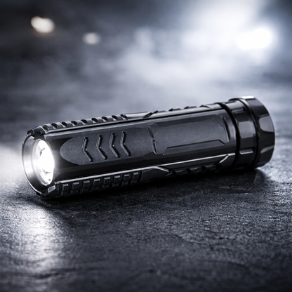 Torcia LED ricaricabile lampada da mano outdoor in alluminio