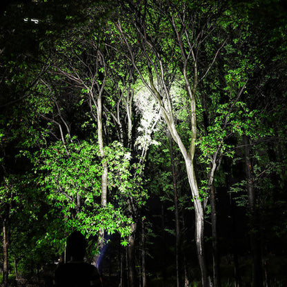 Torcia LED ricaricabile lampada da mano outdoor in alluminio