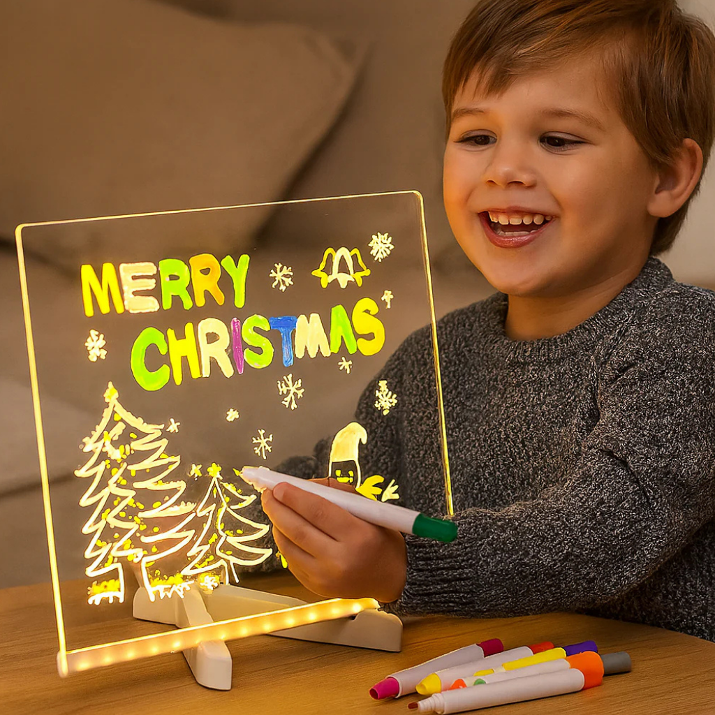 LED Writing Board Children Creative Christmas Gift Educational Toy