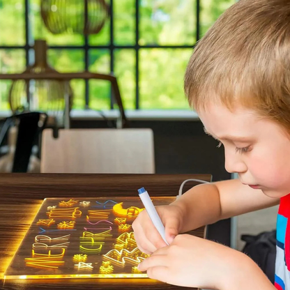 LED Writing Board Children Creative Christmas Gift Educational Toy