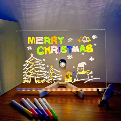 LED Writing Board Children Creative Christmas Gift Educational Toy