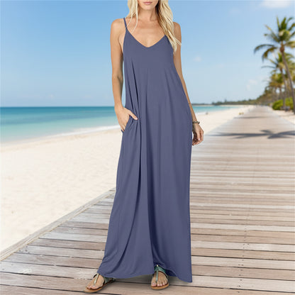 Robe Été Longue Légère Femme Confortable