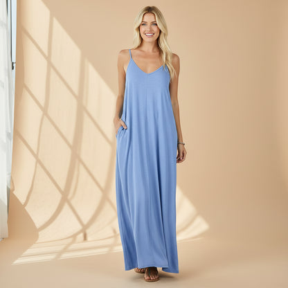 Robe Été Longue Légère Femme Confortable