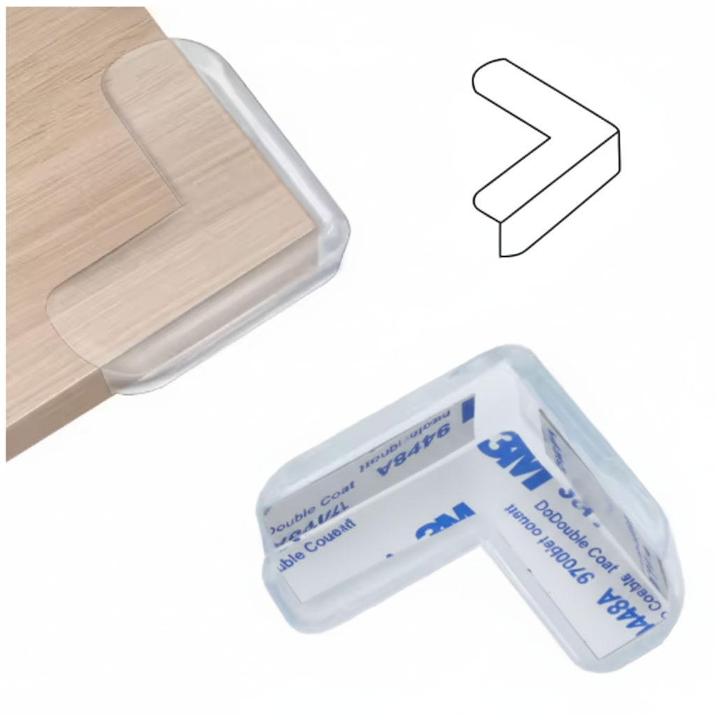 Protection d'angle bébé Protection transparente Meubles Sécurité enfant