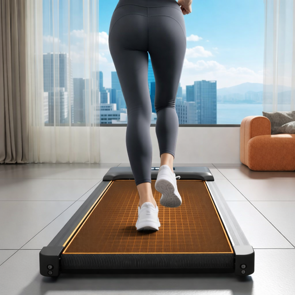 Tapis de marche Walking Pad pliable Bureau Maison Entraînement silencieux