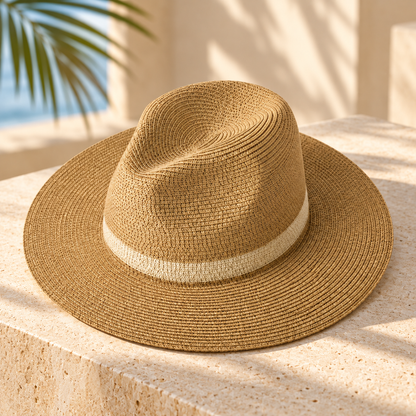 Leichter Panama Hut Sonnenhut Für Frauen Sommeraccessoire