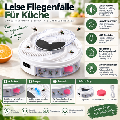 Leise Fliegenfalle Für Küche Umweltfreundliche Elektrische