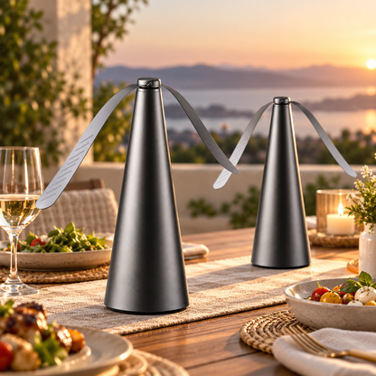 Leiser Fliegenabwehrventilator Für Essbereiche USB Aufladbar