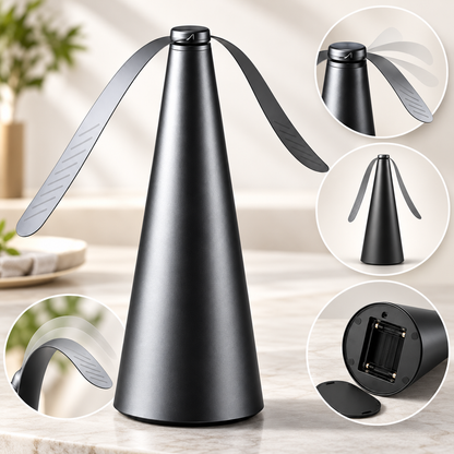 Leiser Fliegenabwehrventilator Für Essbereiche USB Aufladbar