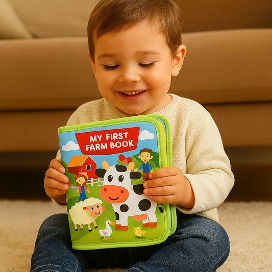 Learning Book Children Interactive Farm Animals