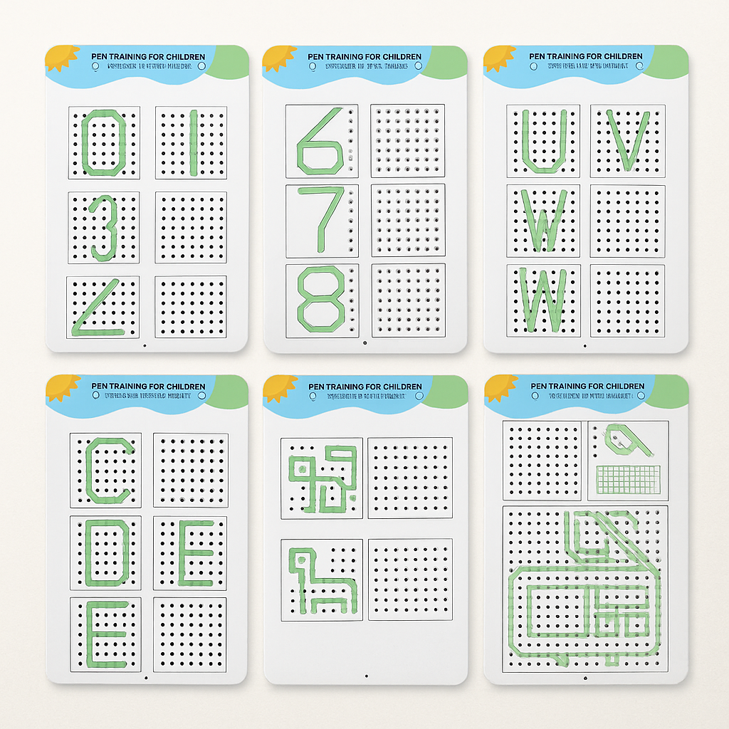 Lernheft Kinder Abwischbar Wiederverwendbar Schreiben Zahlen Üben