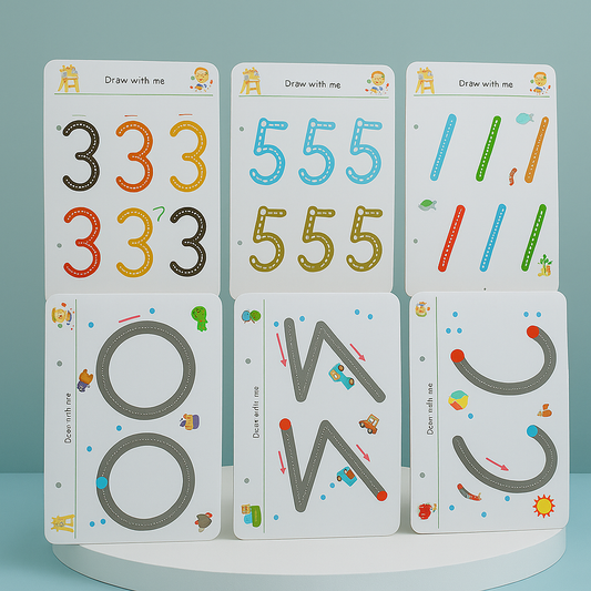 Lernheft Kinder Schreiben Lernen Abwischbar Vorschule Übungsbuch